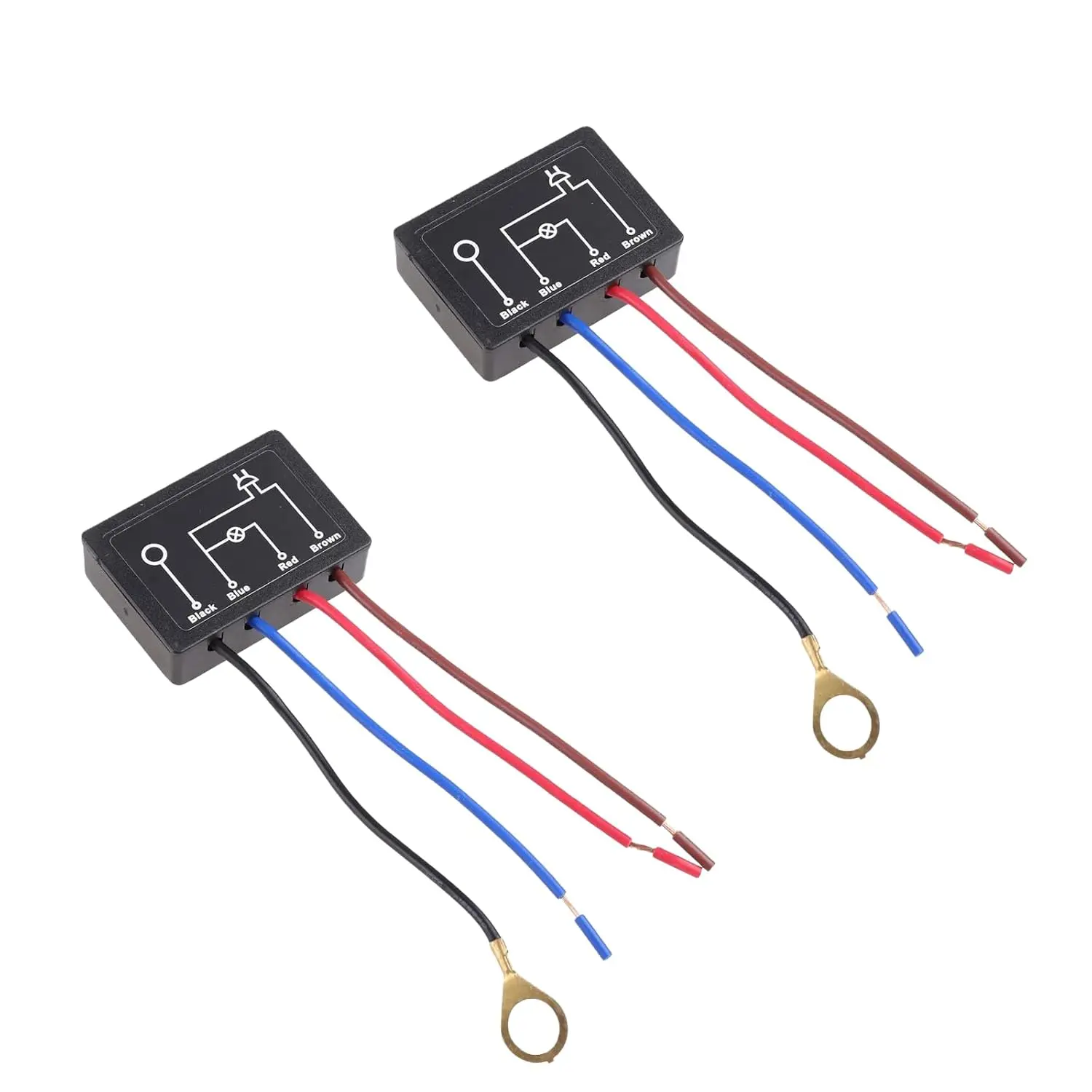 2 count  Lamp Control Module,  Lamp Sensor  Kit, Lamp  Dimmer  3 Way Dimming Function , Lamp   Dimmer  for Lamp Fit for Dimmable Bulbs