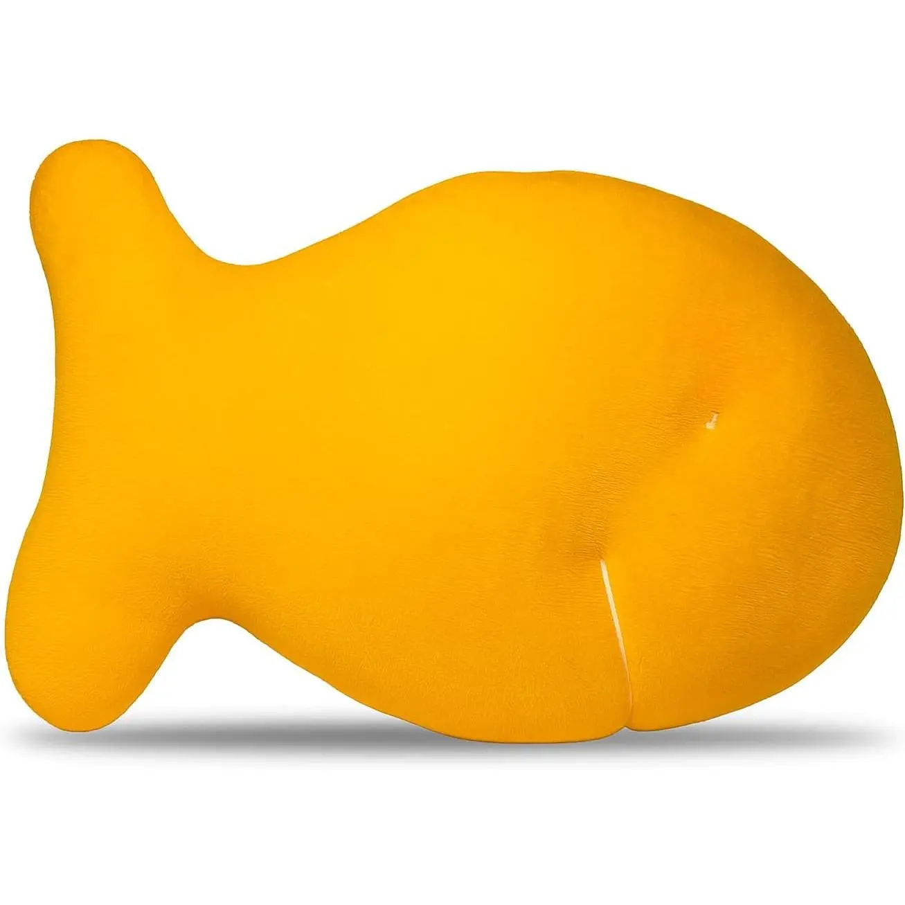 Cheddar Fish Cracker Plush Toy – 10” Soft & Huggable Stuffed Animal Pillow – Cute Snack-Inspired Cuddly Gift for Kids & AdultsGift.