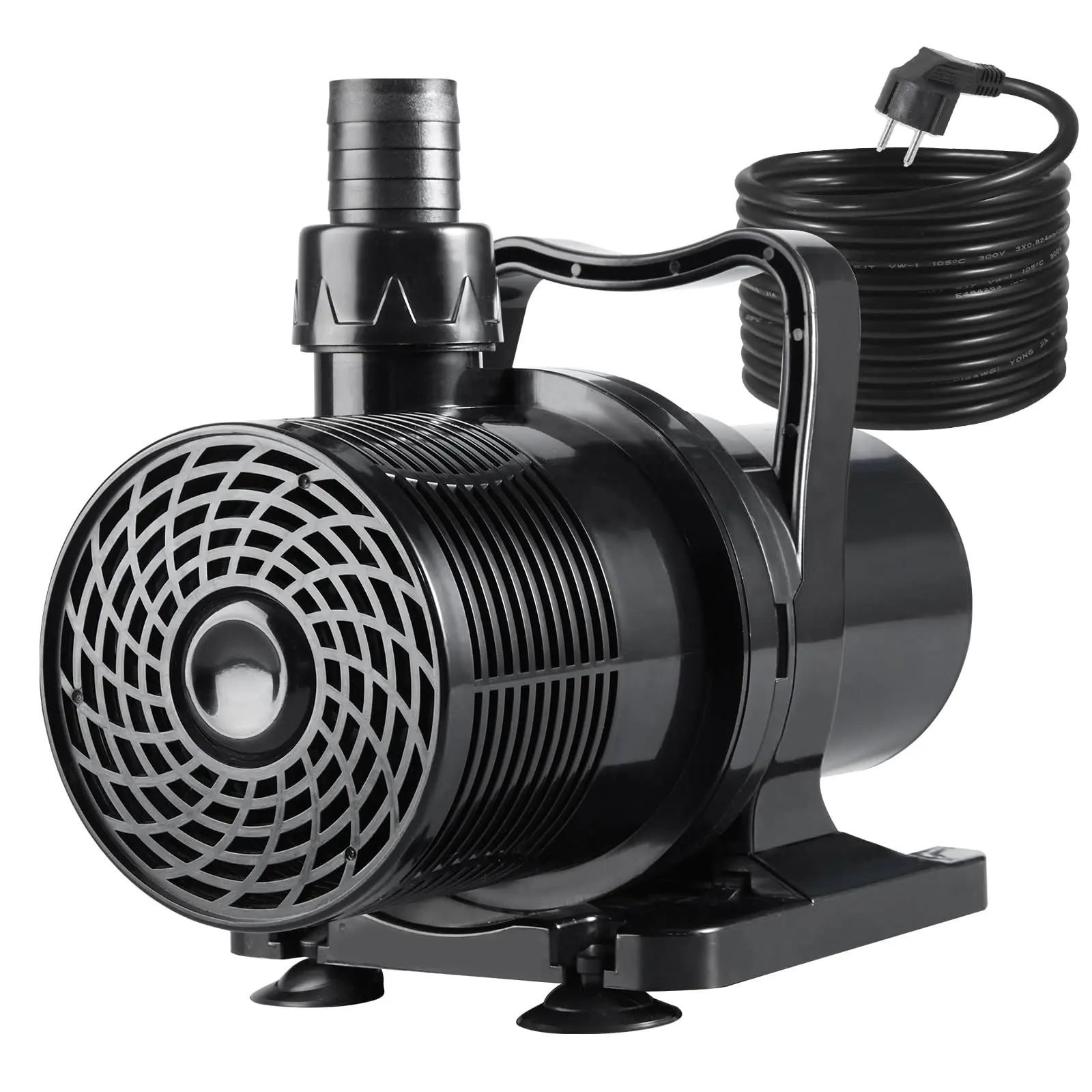Submersible Water Pump, 130W 3700GPH or 150W 4227GPH, 16ft Cord, for Ponds and Water Features