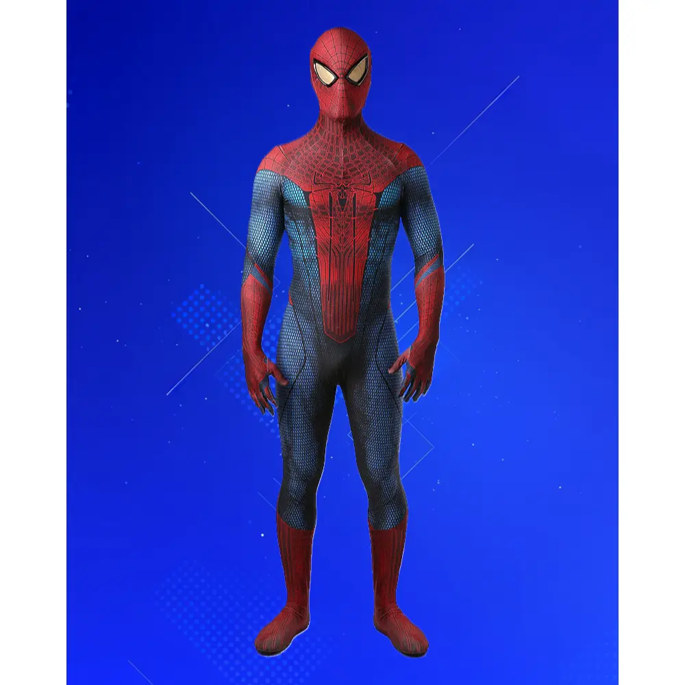 The Amazing Spider-Man 1 Skin-Tight Jumpsuit Anime Cos Outfit For Halloween Stage Performances