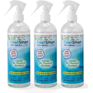 Daily Surface Spray Disinfectant, Kills 99.9% of Viruses, Bacteria, Mold & Fungus, 16 oz Bottle (Pack of 3)