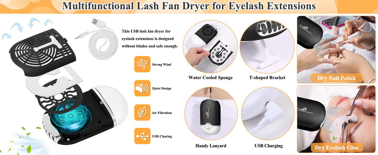 Lashes Kit for Eyelash Extension Beginner Lash Tech Starter Kit with Eye Lash Mannequin Head, Professional Eyelash Extension Kit with Lash Fan, Extension Glue and Eyelash Remover for Practice Training