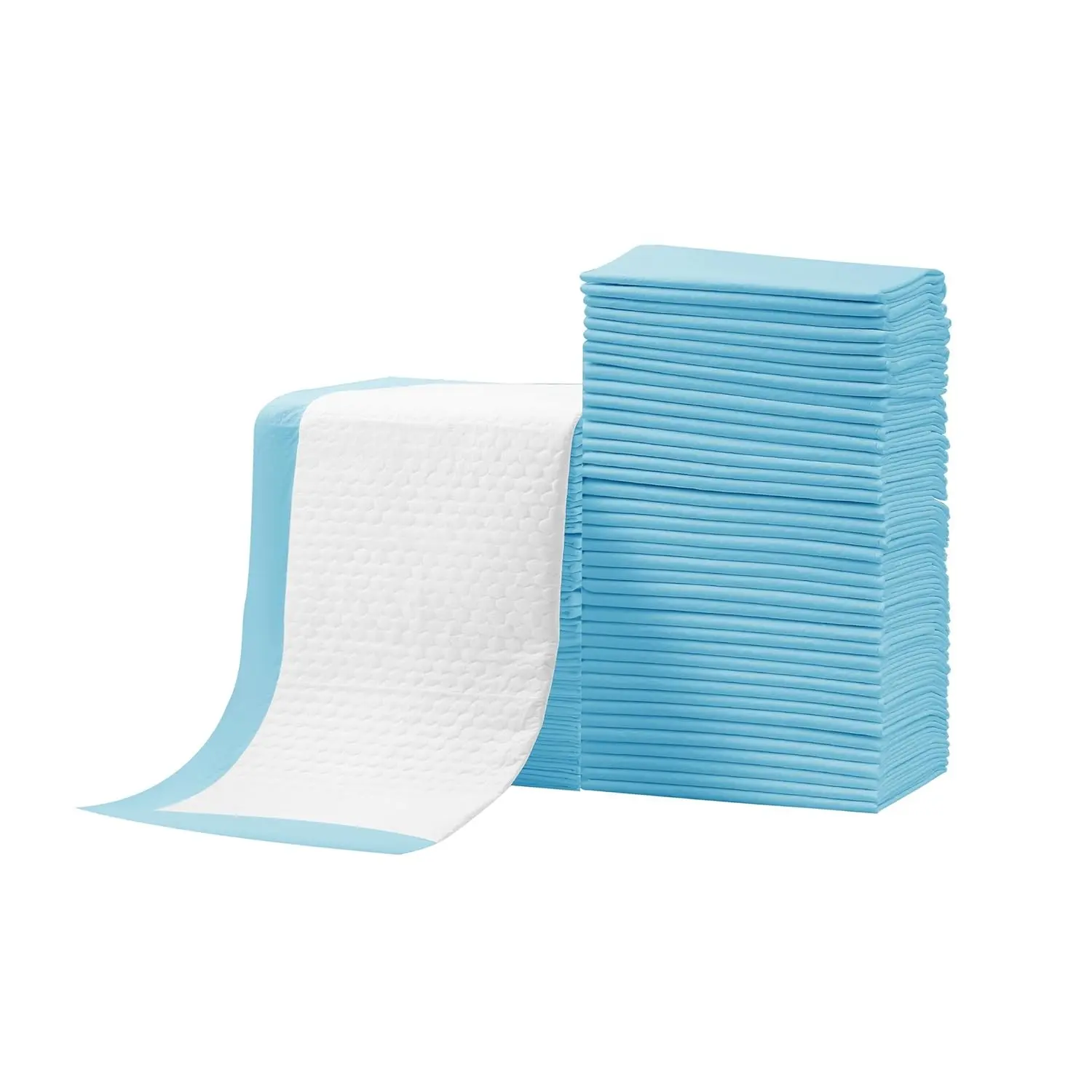 100Pack Baby Disposable Changing Pad, Soft Waterproof Leak-Proof Breathable Portable Mat, 13''×18'' Underpads Mattress Play Pad Sheet Protector for Diaper Changing