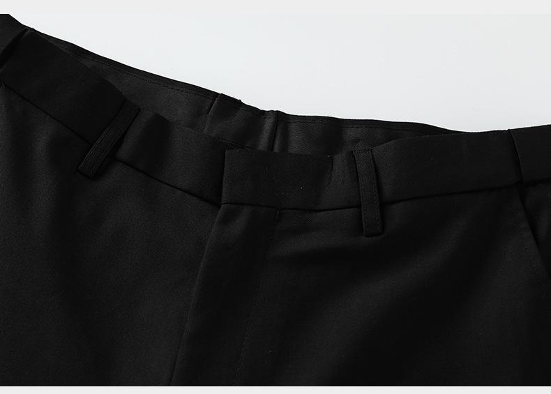 Men's 3-Piece Slim Fit Shawl Lapel Suit Color Block Korean Style Groom Wedding Tuxedo With Side Vents Men's 3-Piece Slim Fit Shawl Lapel Suit Color Block Korean Style Groom Wedding Tuxedo With Side Vents