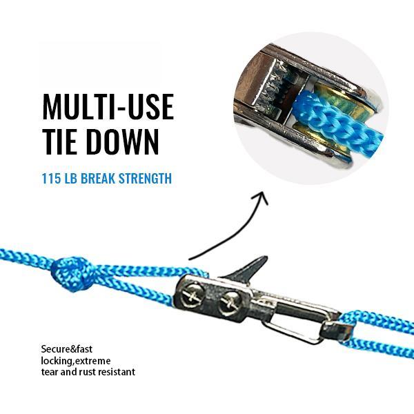 Retractable Buckle Rope-2025 New Rope Roller with Accessory Cord - Easy Secure Tie Down for Outdoor, Camping, and Boating Guy Lines ,Tools Gadgets,Truck Stuff ,Car Essentials,Excellent Gift for  New Year