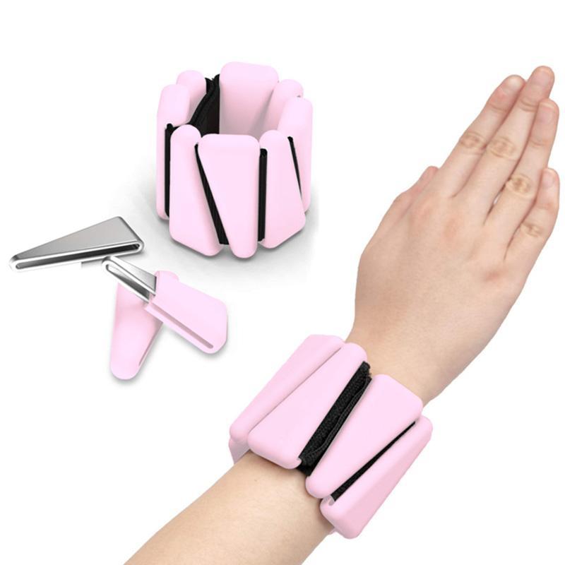 Adjustable Weighted Wrist/Ankle Strap, 1/2 Counts Multifunctional Fitness Equipment for Men & Women, Home Gym Workout Equipment