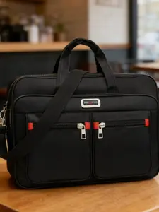 Men's Oxford Fabric Business Bag, Single Shoulder Crossbody Laptop Backpack, Ideal for Travel & Commute, Durable Office Briefcase
