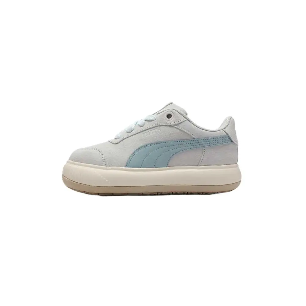 PUMA Mayu Hybrid Suede Comfortable Durable Low-Top Lifestyle Sneakers 403038-05