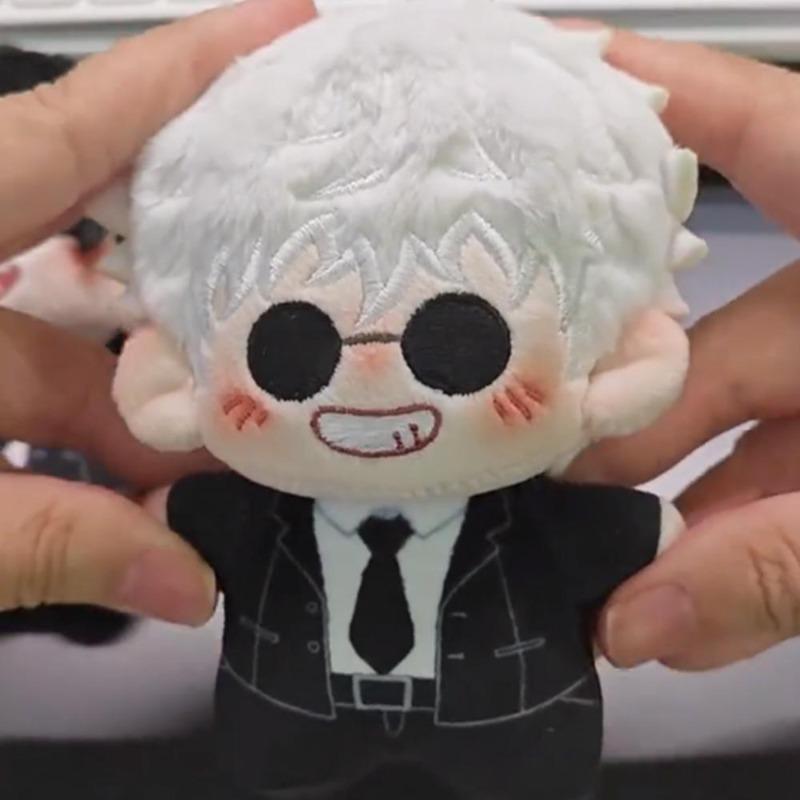 Jujutsu Kaisen Gojo Satoru & Geto Suguru Plush Set, 20cm Soft Anime Stuffed Dolls, Collectible Plushie Gift for Fans