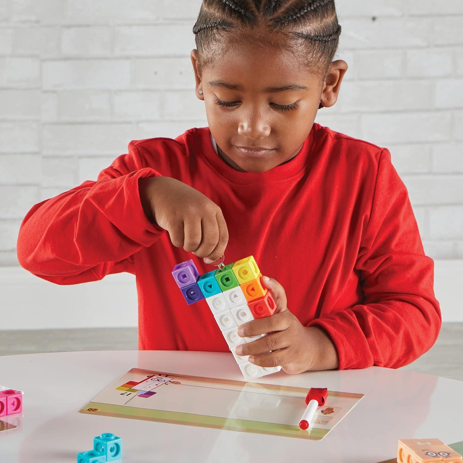 Cube Digital Learning Blocks NumberBlocks Mathlink Cubes-11-20 Activity Game