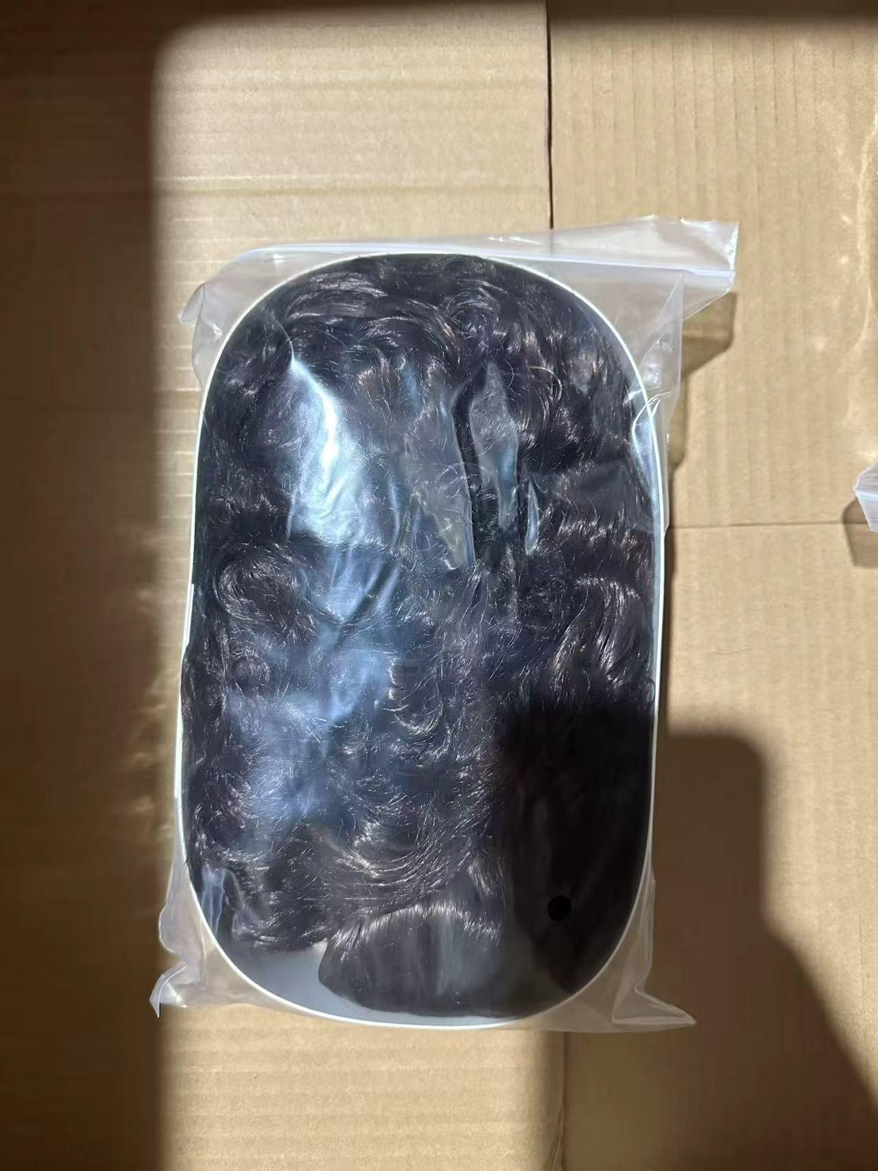 13x6 Deep Wave Lace Front Wig Human Hair Pre Plucked Brazilian Virgin Hair Glueless 30 Inch Long Curly Wig for Women Black