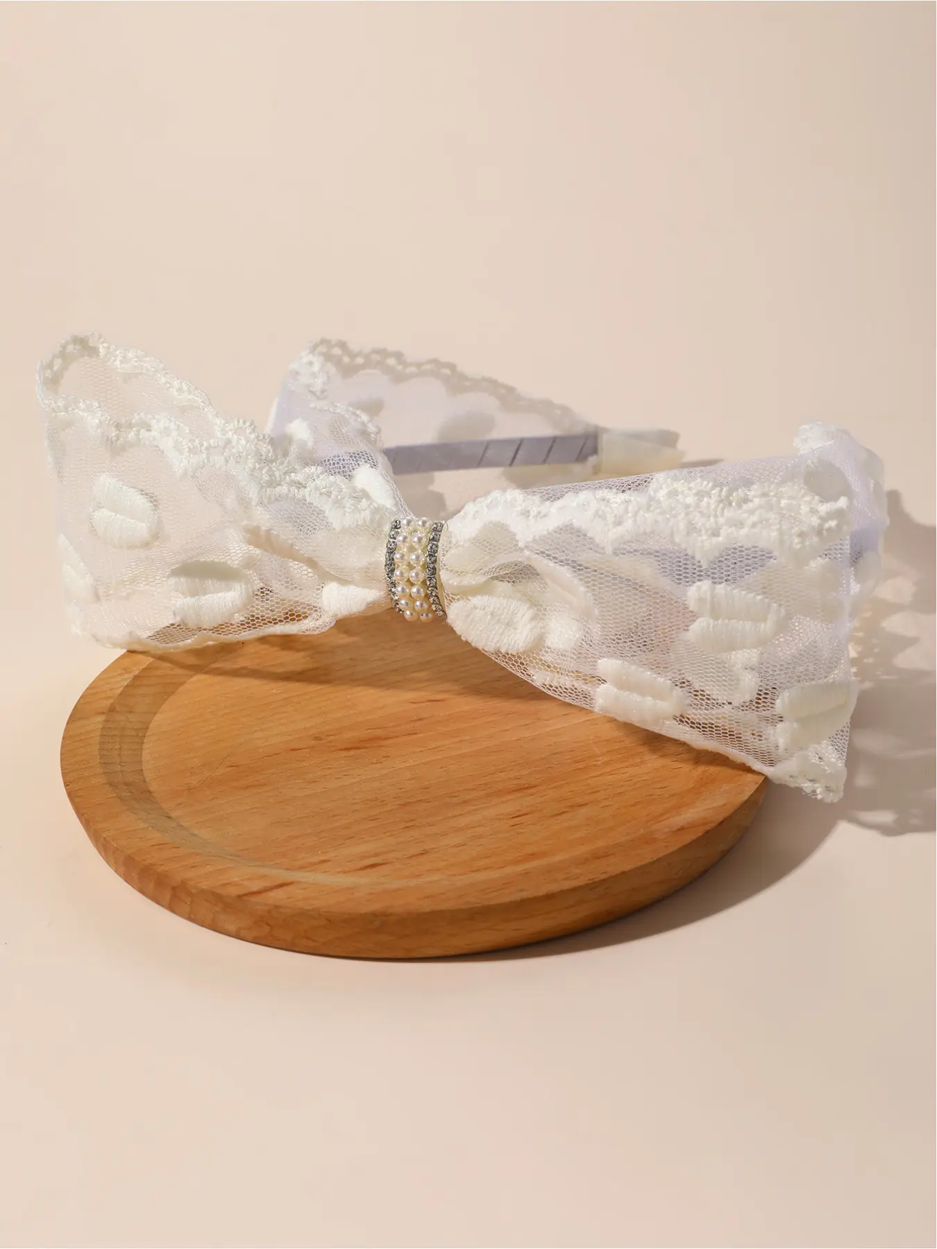 1/2pcs Retro Heart-Textured Dimensional Knot Headbands with Multi-Layer Large Knot Styling, Centered Faux Pearl-Diamond Accents to Instant Volume & High-Crown Visuals, Perfect for Weekend Vacations, Family Gatherings, Fashion Headbands
