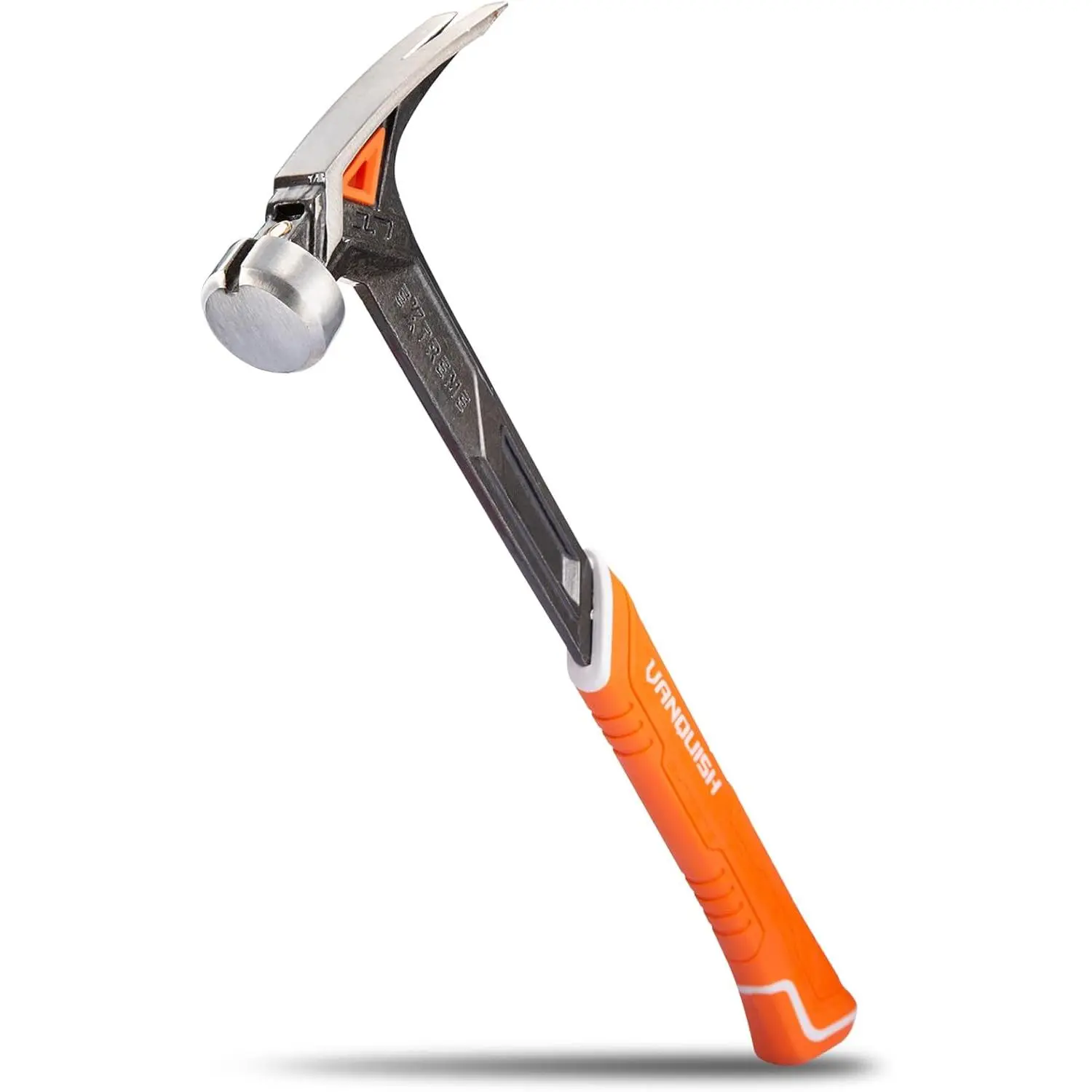 17 oz Framing Hammer, Straight Claw Hammer with   Holder,  Claw Hammer with Smooth  & Shock Absorbing Grip, Heavy Duty - Forged Hammer 0524 |   Holder Smooth , Shock Absorbing Grip, Heavy Duty - Forged Hammer 0524