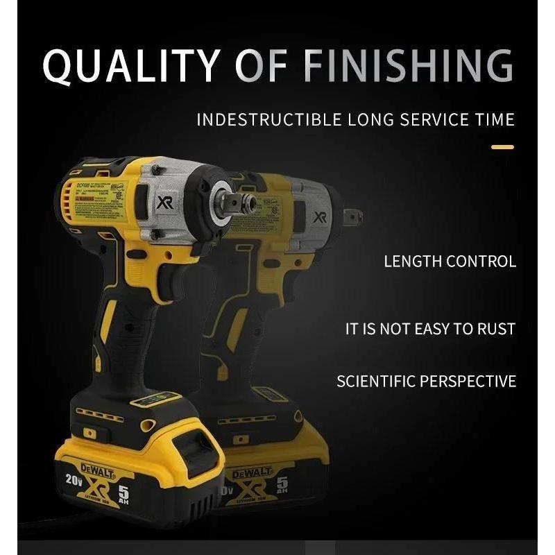 DEWALT DW880 Lithium Brushless Impact Wrench 20V Detachable Tire High Torque High Speed Powerful Disassembly Tool