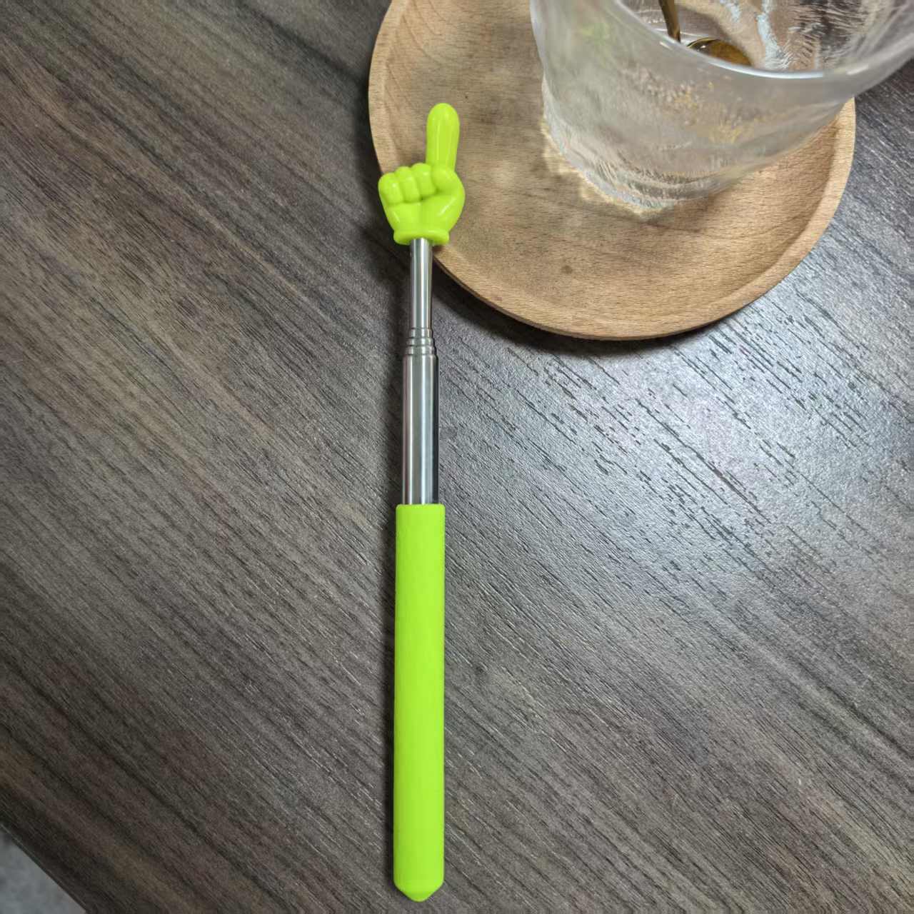 Adjustable Finger Indicator Tool, Multi-Color Teaching Aid, Stainless Steel Teaching Supplies, Ideal for Classroom and Home Use