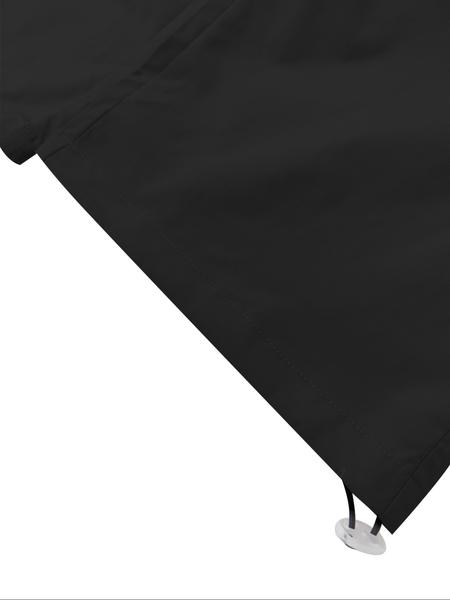 High Waist Drawstring Comfortable Wide Leg Cargo Pants, Casual Sporty Trousers, Elastic Cuffs and Fold over Pockets for Casual Street Style