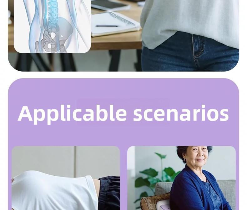 Waist reliever, waist stretching massager, yoga aid, cervical spine back support, back stretching, waist stretching artifact,spine decompression, lumbar spine relaxer