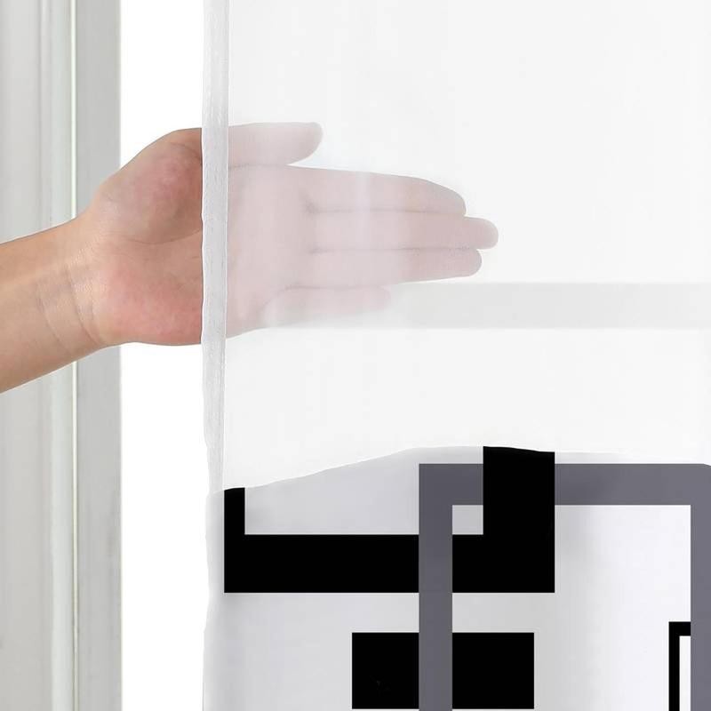 Double Layer Waterproof Shower Curtain, 1 Count Removable Shower Curtain with Snaps, Bathroom Supplies Shower Curtain