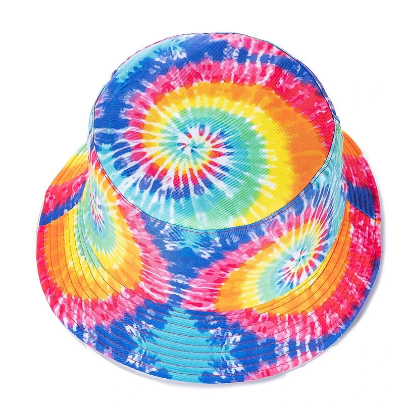 Unisex Bucket Cap Fruit Printing Hats Summer Double-sided Wear Man Women Cap Outdoor Sun Hat Classic Casual Panama Bucket Hat