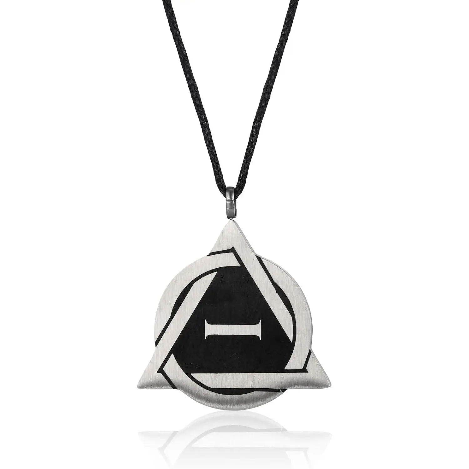 Therian Necklace - Stainless Steel Therian Pride Symbol Necklace with Fox, Wolf, Cat Designs