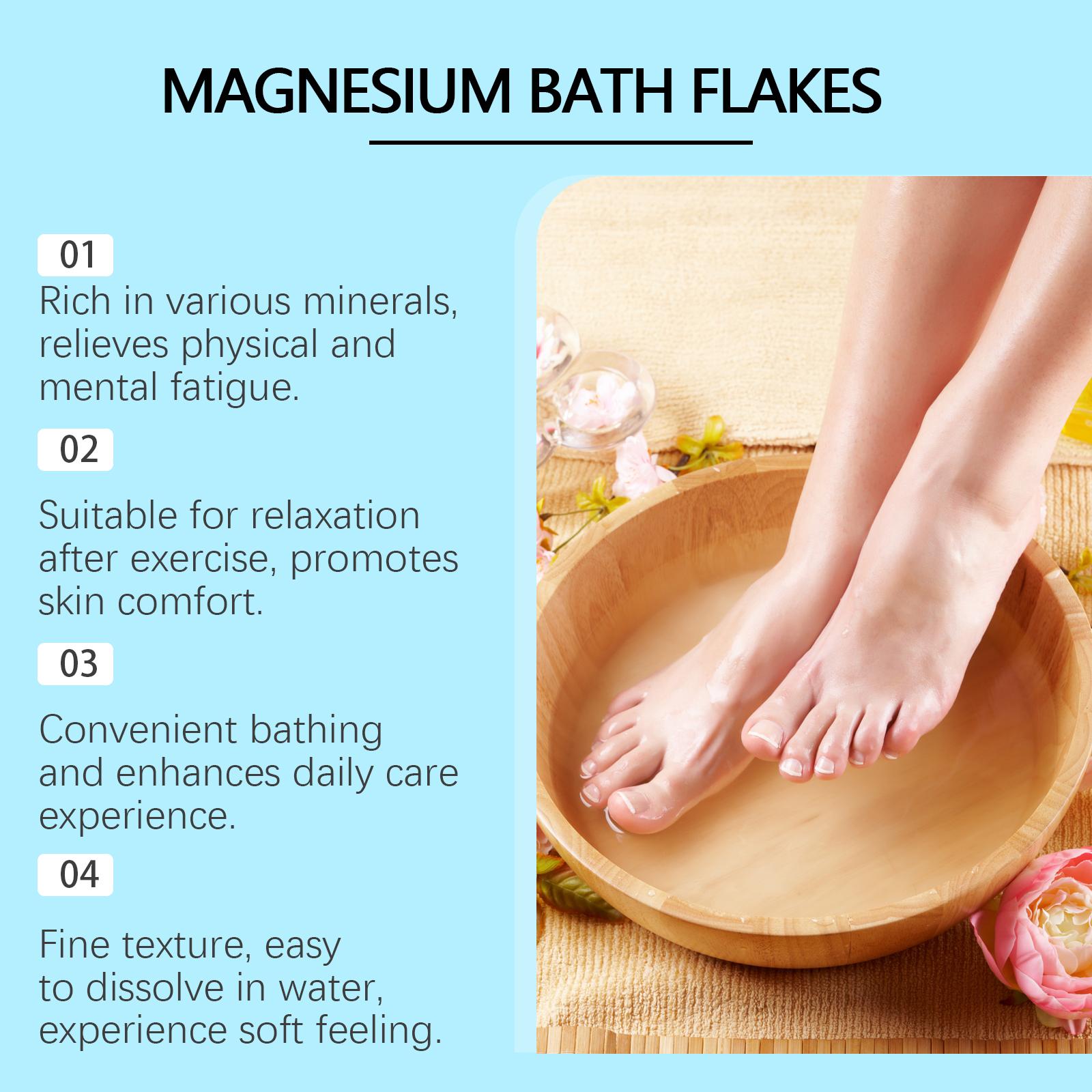 Magnesium Bath Salt Sheets For Daily Cleaning, Nourishing, Comfort, Gentlness And Discomfort Relief. Shower Bag And Bath Sheets