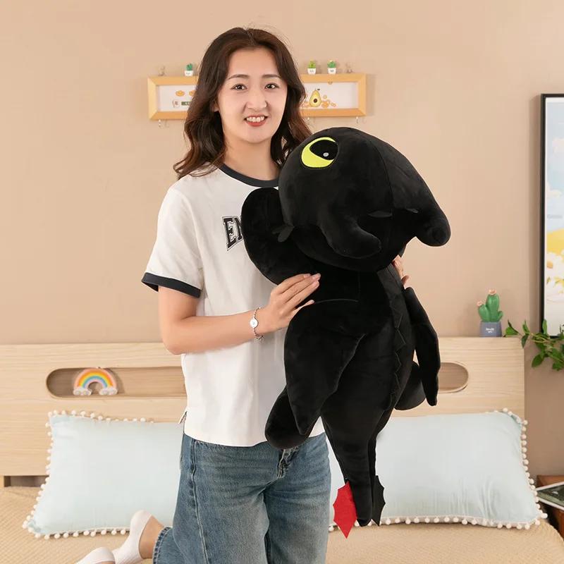 15.75in Little Flying Dragon Plush Toy Party Models Toothless Doll Pillow Girls Birthday Gift Dolls