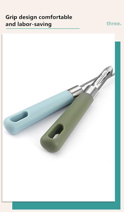 1pc Vegetable Peeler with Non-Slip Handle and Sharp Blade - Effortlessly Peel Vegetables and Fruits with Kitchen