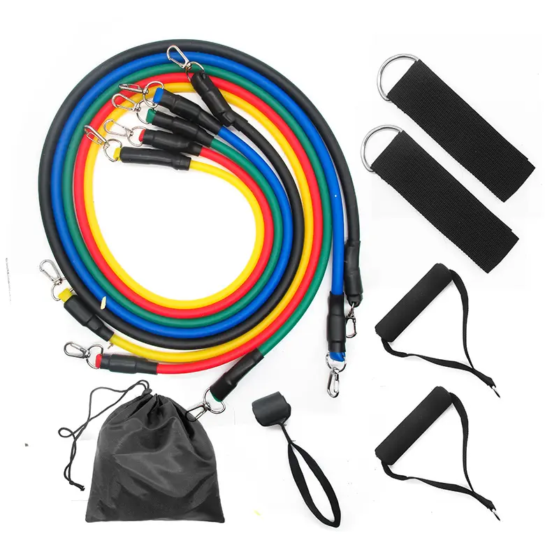 Tension rope Fitness men's elastic belt Strength training Tension belt Resistance belt Exercise chest equipment Home elastic rope