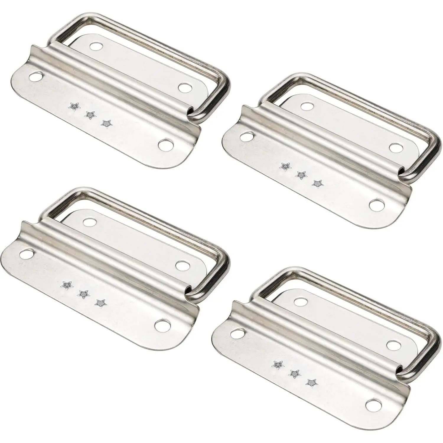 4 count Chest Handles Stainless Steel Medium Size Pull Handles