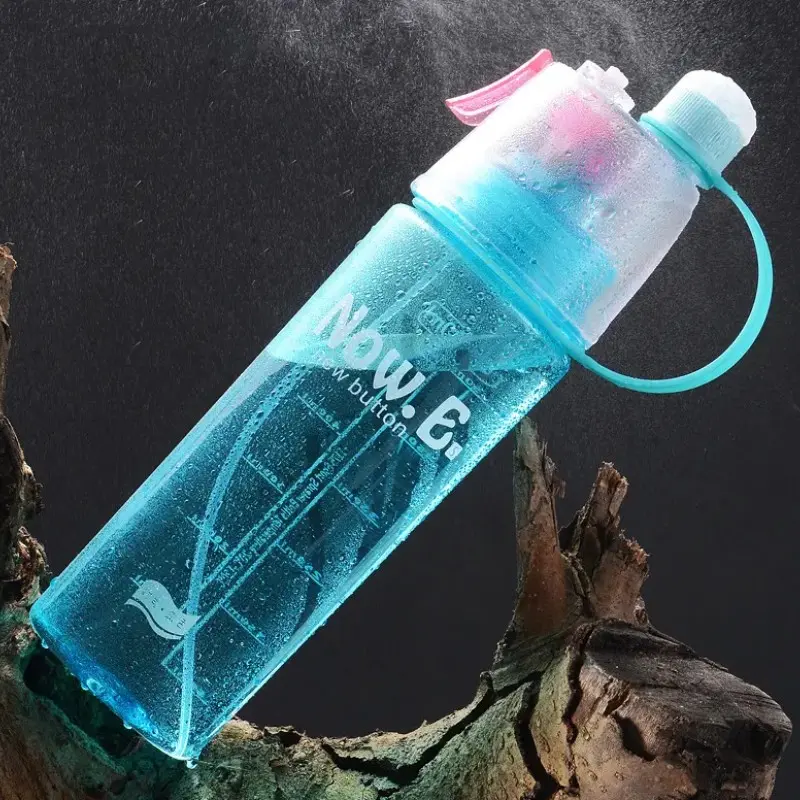 2-In-1 Drinking and Spraying Water Bottle, Stay Cool Anywhere, Perfect for Kids and Adults, Ideal Gift for Friends, Outdoor and Sports Use, Portable Water Bottle, Sports Water Bottles