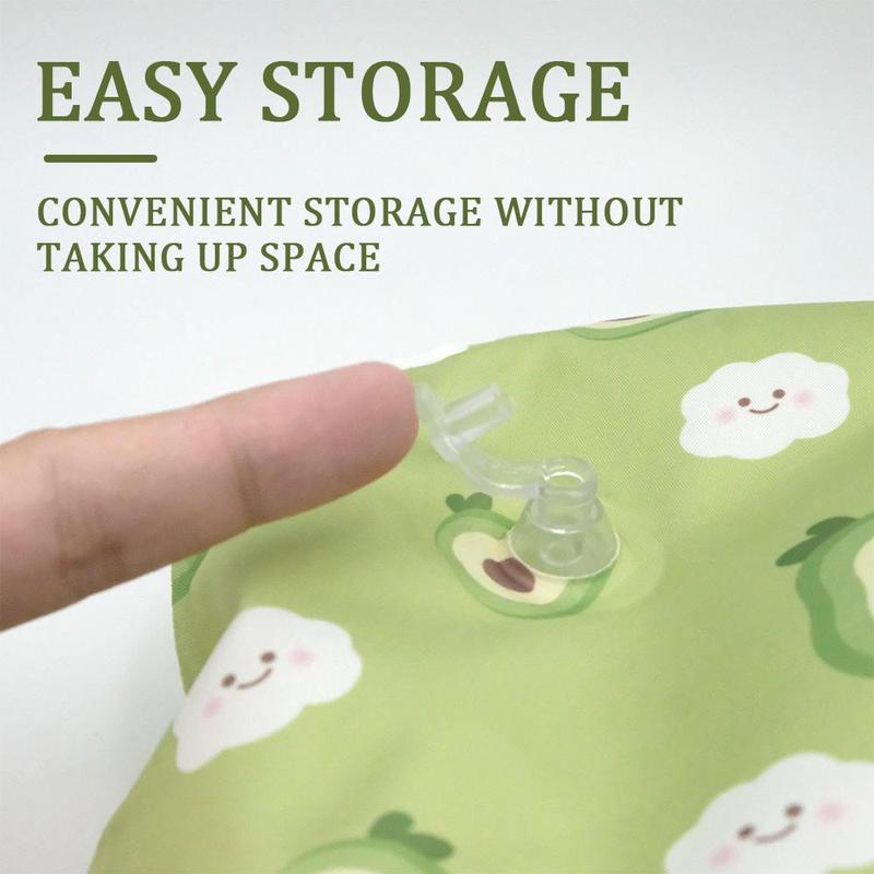 Inflatable Travel Pillow, Neck Pillow for Traveling Airplanes Train Car Office, Portable U-Shaped Blow Up Neck Support Pillow