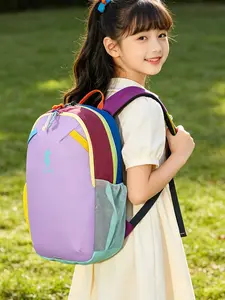 New Dopamine Alpaca Backpack, Large Capacity 12L, Colorblock Dual Shoulder Bag, Hiking, Trekking, Outdoor Sports, Adventure Gear