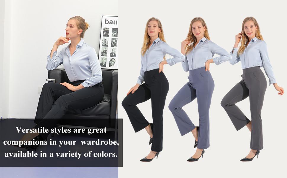 Dealsforyouday Women's Yoga Dress Pants 2025 Spring Skinny Pull On Work Pants Stretchy Slim Fit Leg Office Casual Slacks Dealsforyouday Women's Yoga Dress Pants 2025 Spring Skinny Pull On Work Pants Stretchy Slim Fit Leg Office Casual Slacks