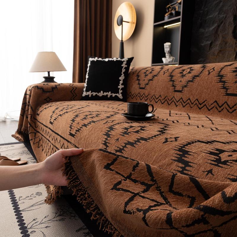 Moroccan Style Sofa Cover - Non-slip Thickened Sofa Cover, Easy-Clean Sofa Protector for Home & Pet Owner - Washable Sofa Slipcover #TOP PICKS