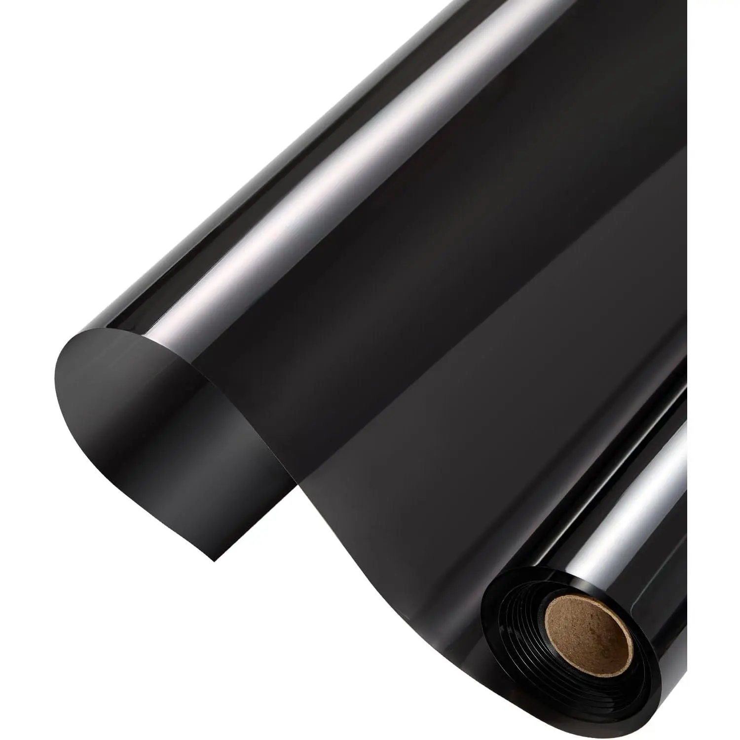 35% VLT Black Window Tint Film for Car Windows, 20 in x 20 ft Roll, Heat Shrink, High Heat Insulation, Privacy Protection, Shatterproof, No Signal Interference