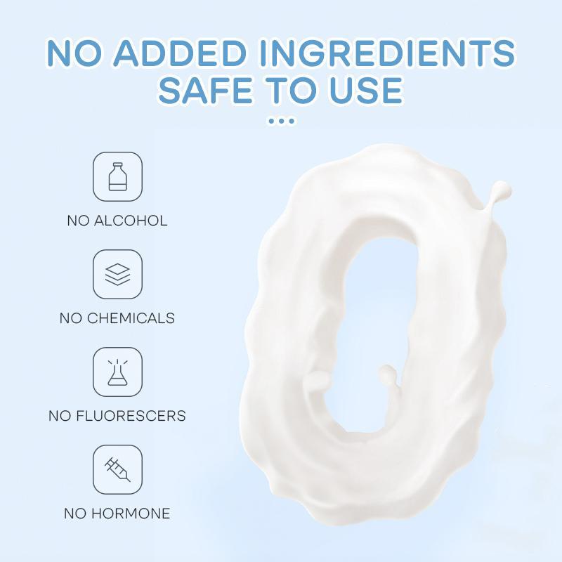 Moisturizing Hydrating Milk Skincare Kit, 1 Set Including 80g Gentle Cleansing Cleanser, 20g Eye Cream, 55g Hydrating Moisturizing Cream, 50g UV Sunscreen, 1 Sponge, 1 Duck Decor Hair Clip, 1 Bag Moisturizer Hydrate
