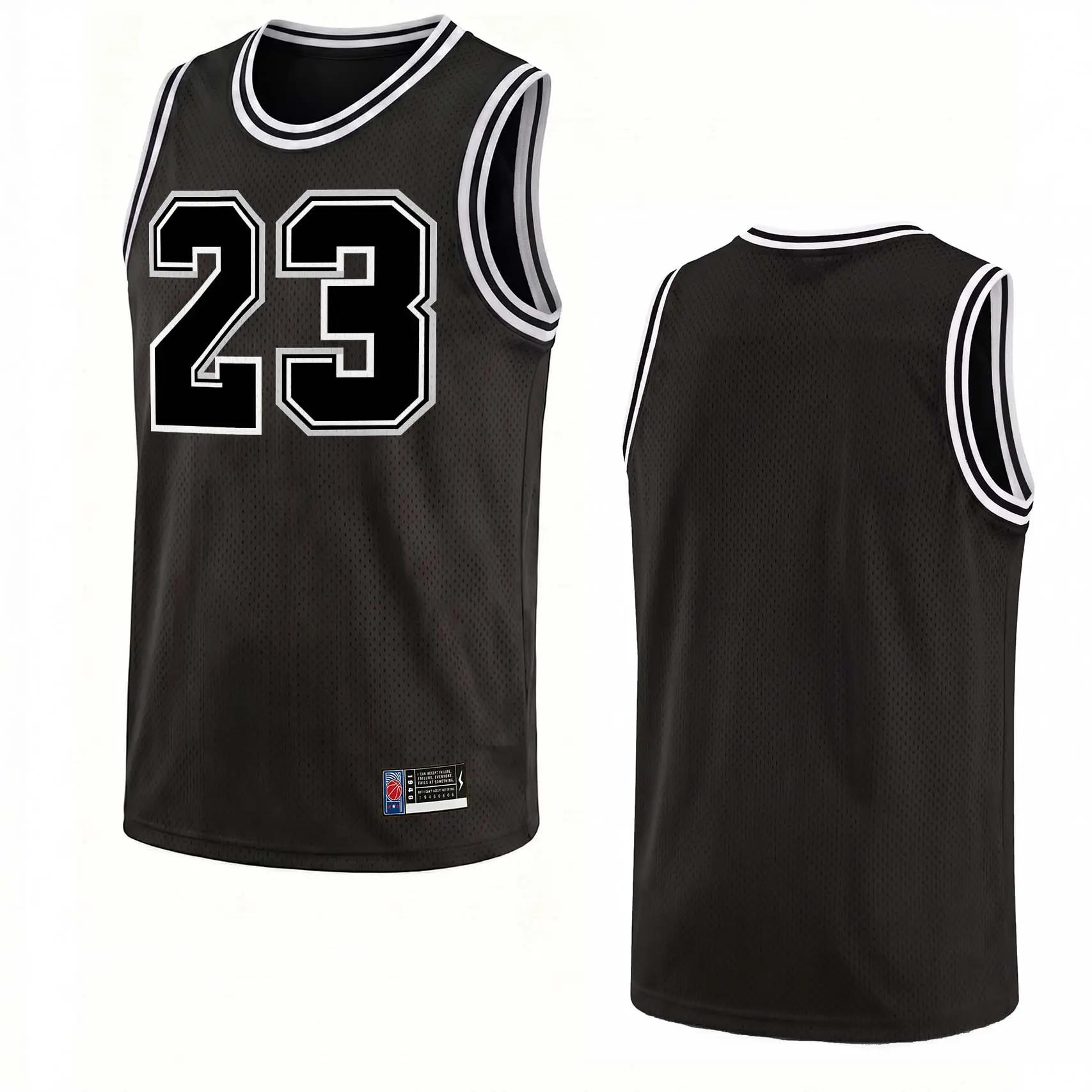 Men’s Retro Basketball Graphic Mesh Tank Top, Sleeveless Sports Jersey Style Shirt, Breathable Athletic Training Vest, Casual Streetwear Summer Top for Workout, Fitness, Running and Daily Wear