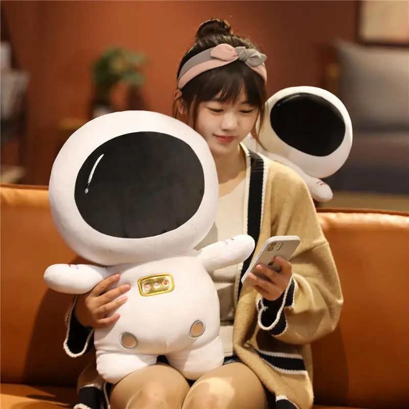 35-60cm Simulation Space Series Plush Toys Astronaut Spaceman Spacecraft Stuffed Plush Doll Sofa Pillow Boys Kids Birthday Gifts