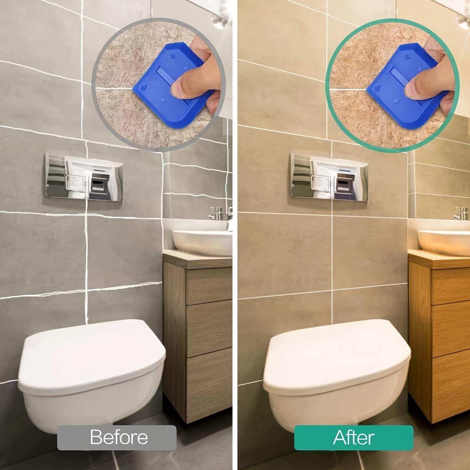 Multi-functional Silicone Edge Trimmer, Adhesive Scraper, Caulking Tool, Metal Glue Scraper