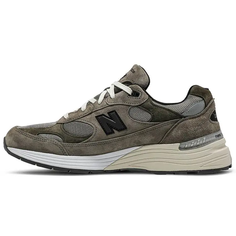 JJJJound x New Balance NB 992 Men's Retro Comfort Suede Low-Top Casual Running Shoes Verifiable, with credentials and supporting global authentication