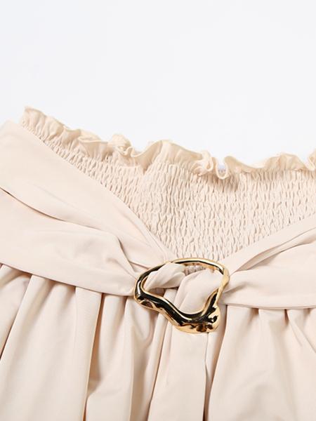 Women's Summer Fashion Sexy Asymmetrical Sleeveless High Waist Cropped Crop Top Skirt Set, Casual Two-Piece for Daily Wear