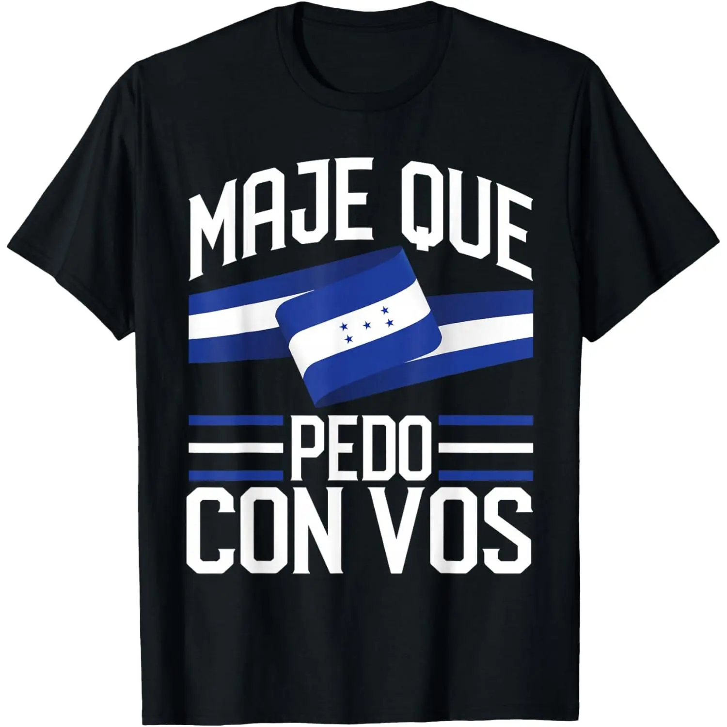 Women's Honduras Flag Short-Sleeve Flannel T-Shirt - Catracho Pride, Alternative Ripped Cargo-Inspired Design, "Maje Que Pedo Con Vos" Graphic