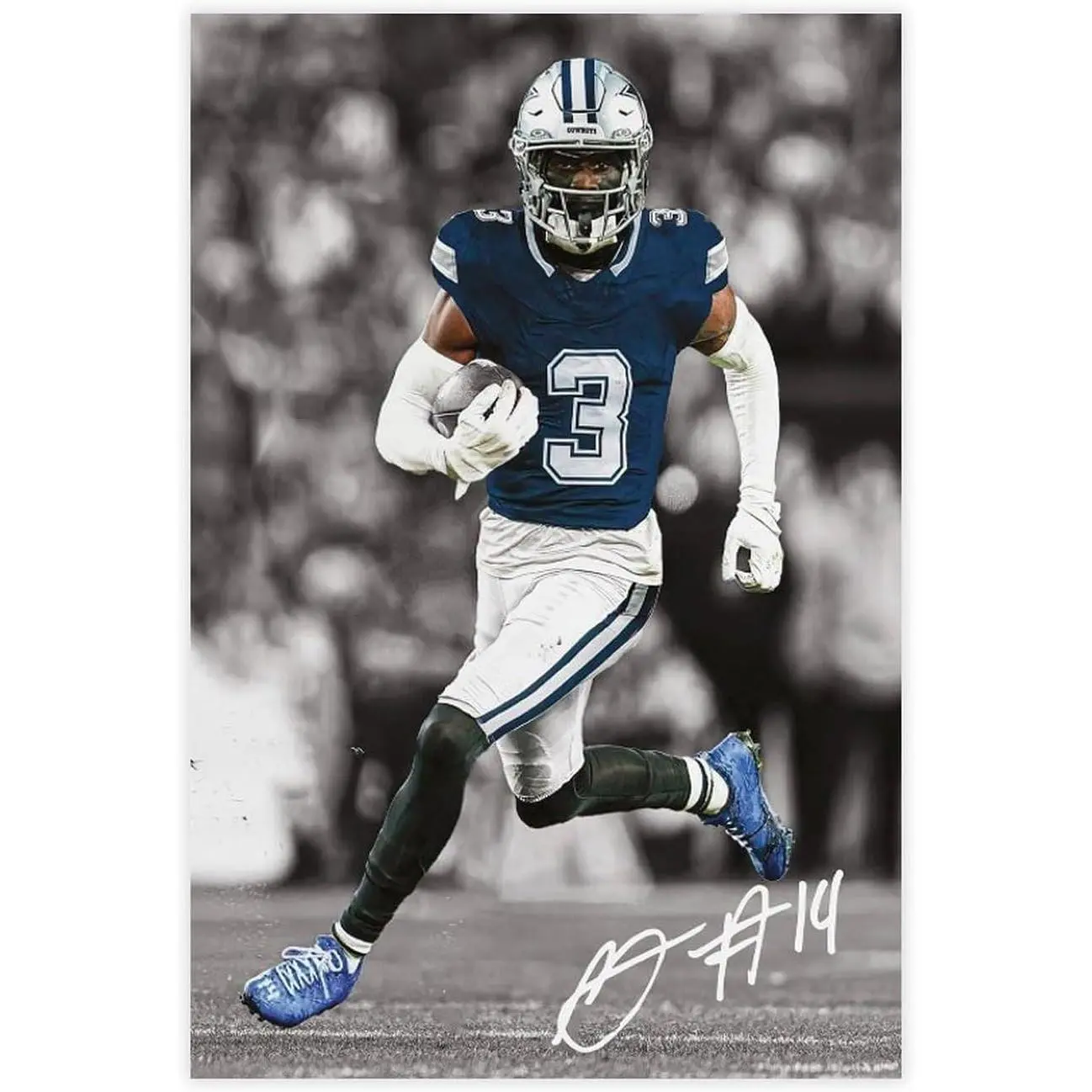 George Pickens 4 Canvas Poster |   for Living Room, Bedroom, Dorm Decor Home Office Wall Art