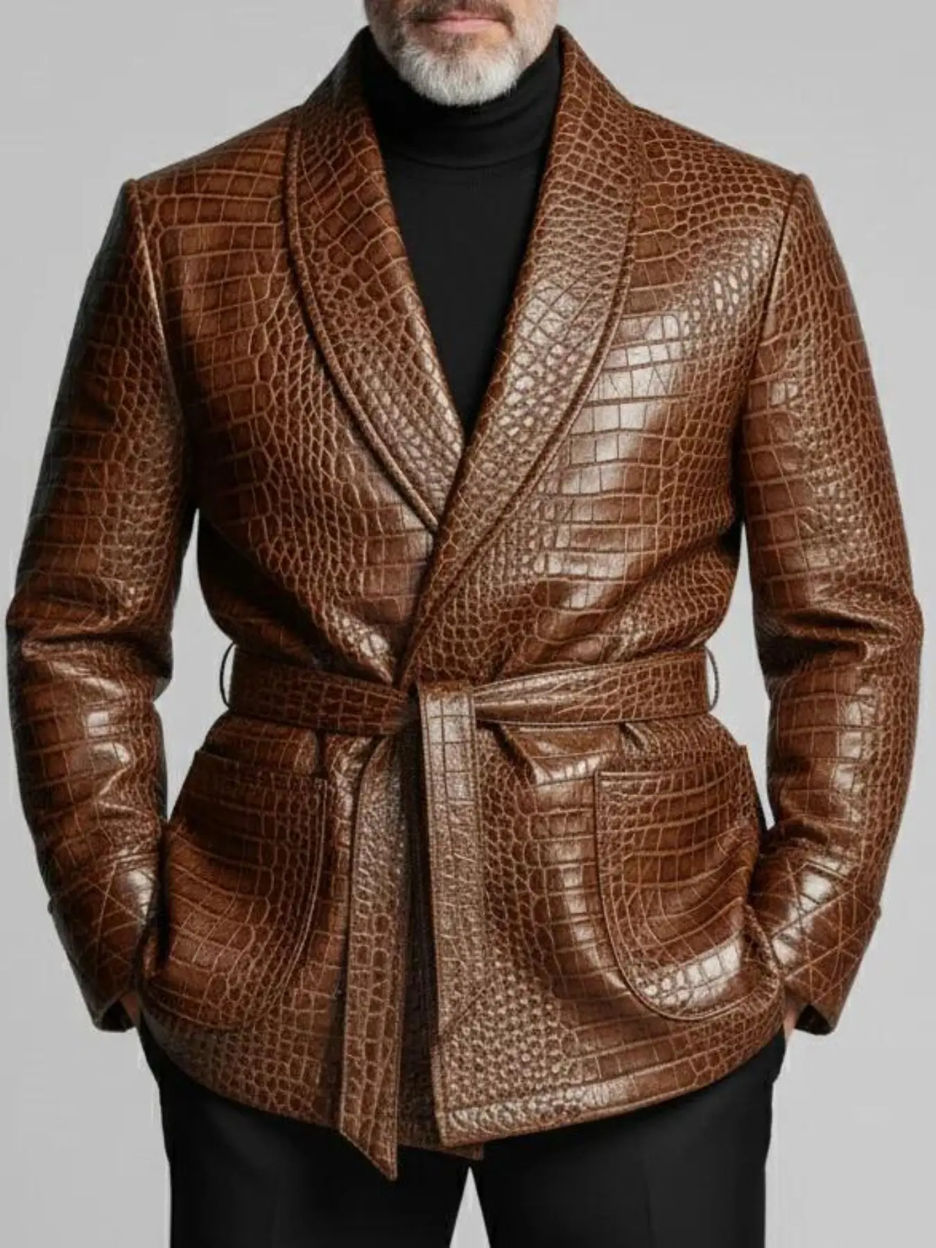Men's Elegant Suit Jacket, Casual Tough Style, Perfect for Outdoor Parties and Banquets, 1pc Men's Mature Outerwear