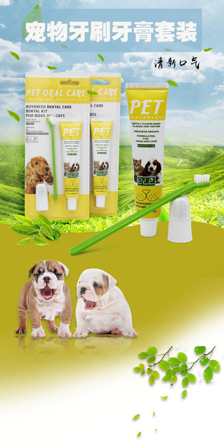 Dog toothpaste, toothbrush, non-irritating, protects teeth, scented fragrance, prevents tooth decay