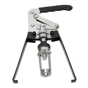 Valve Spring Compressor, Carbon Steel Overhead Valve Spring Remover Compressor Press Type Hand Valve Pliers for Oil Seal Disassembly and Installation fathers day gift