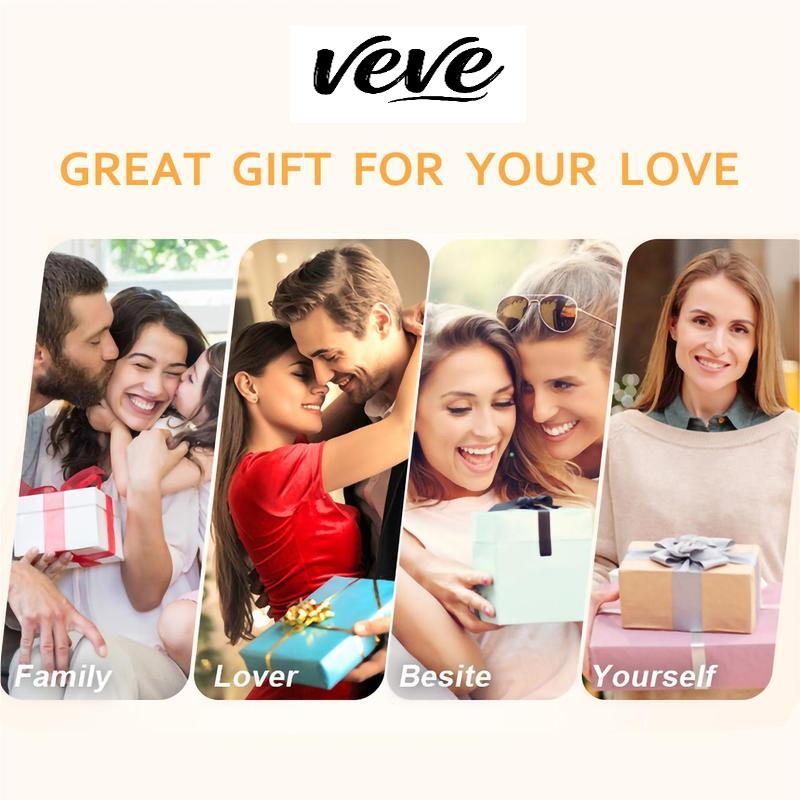 VEVE Popular Titanium Steel Atmospheric Ear Jewelry Hexagonal Bar Coil Earrings For Women