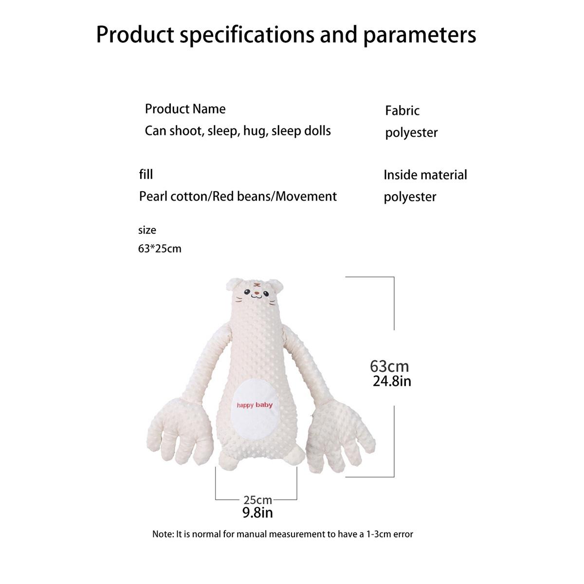 (New)Baby Patter Sleep, Baby Patting Pillow, Baby Sleeping Doll with Soothing Palm Pad, Baby Sleep Aid Palm