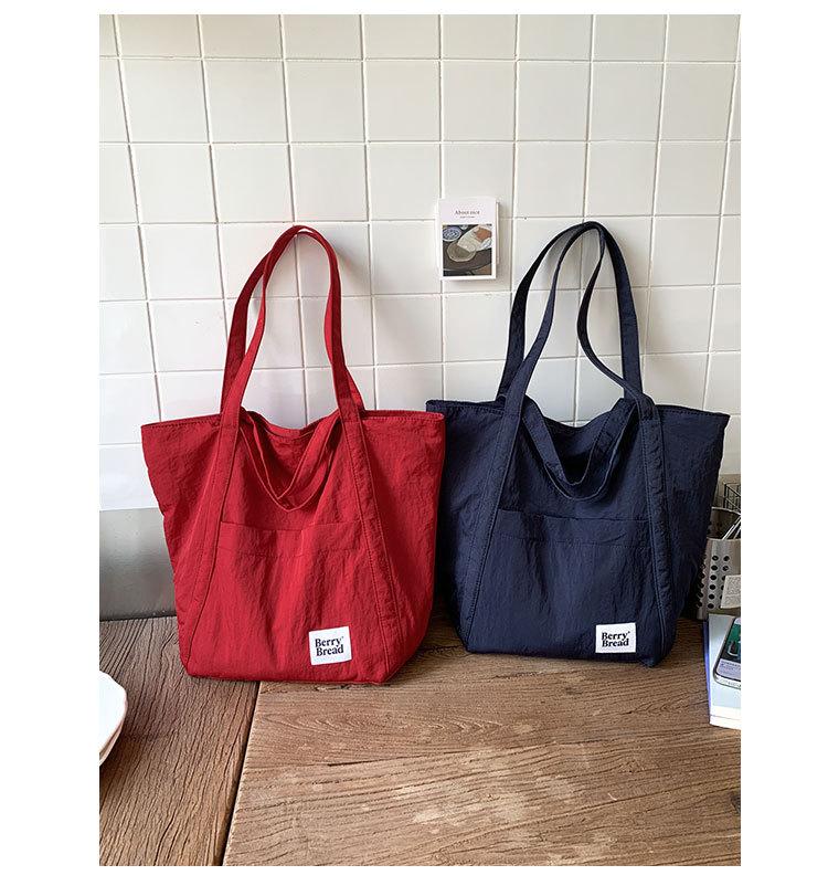 Textured Fashionable Tote Bag Casual and Lightweight Handle Bag Perfect for Shopping and Versatile Across The Shoulder Bag