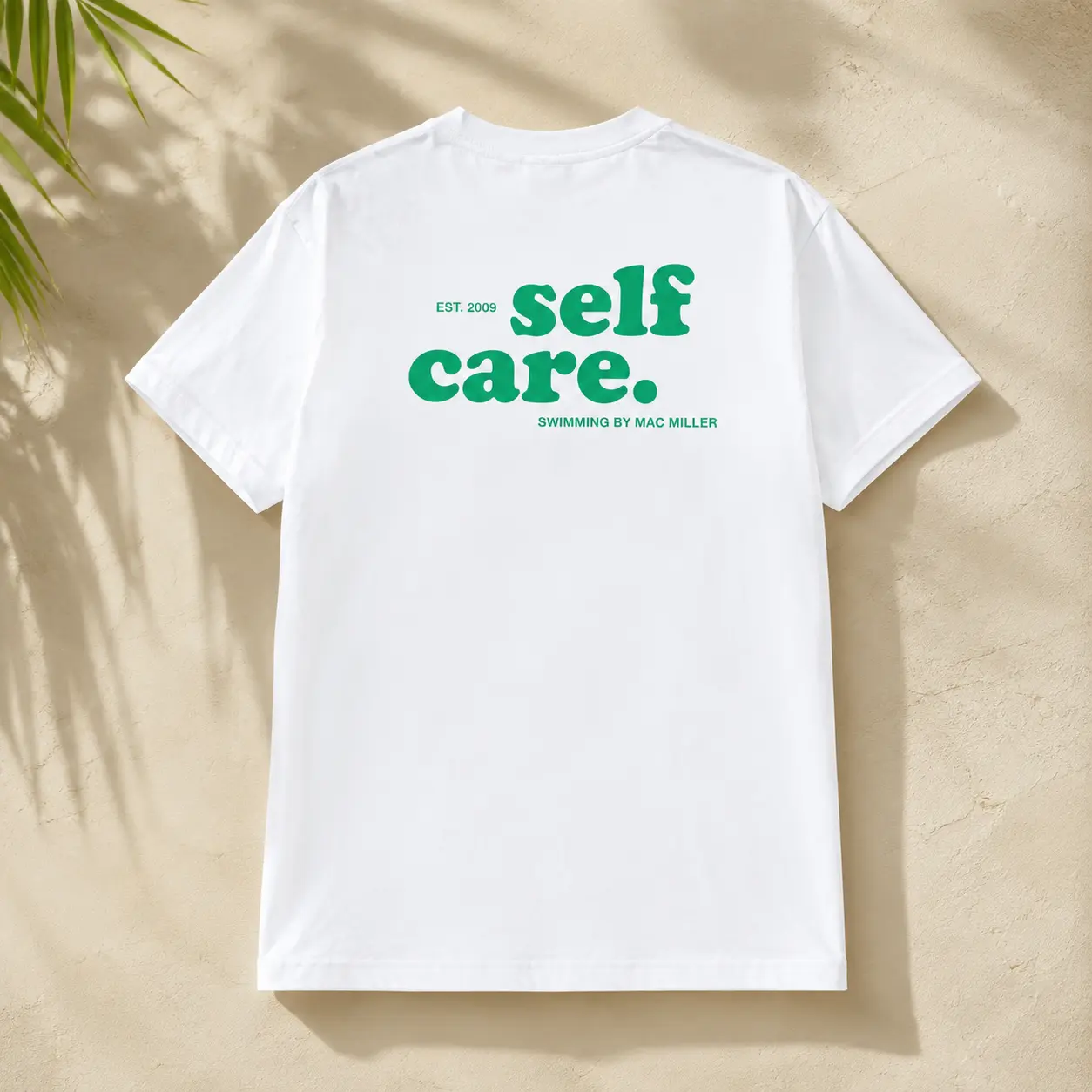 Mac Miller Self Care Swimming Graphic T-Shirt, Vintage Hip Hop Unisex Cotton Tee